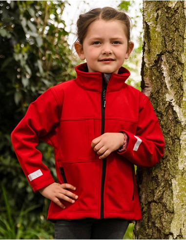 R-R121J-Junior Classic Soft Shell Jacket